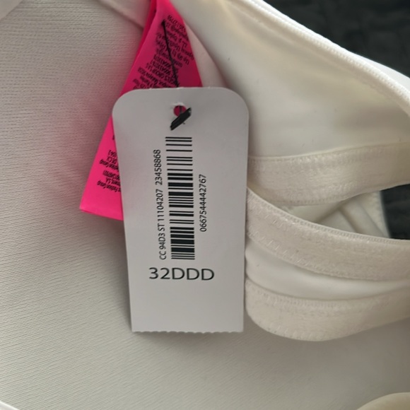 white sexy tease bathing suit top - Picture 3 of 4